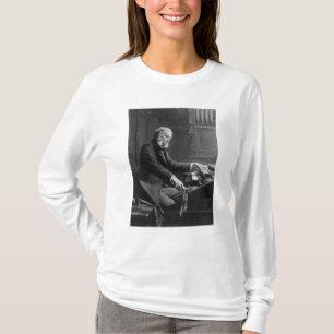 Cesar Franck aan de console van het orgaan T-shirt