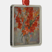 Cesar Gemayel  Gladioli Metalen Ornament (Rechts)