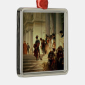 Cesare Borgia verlaat het Vaticaan Metalen Ornament (Rechts)