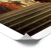 Cesare Borgia vertrekt het Vaticaan Poster (Hoek)