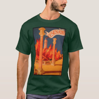 Cesenatico vintage-poster t-shirt