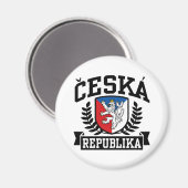 Ceska Republika Magneet (Voorkant / Achterkant)