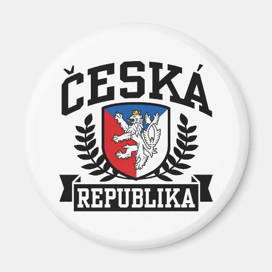 Ceska Republika Magneet (Voorkant)