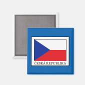 Ceska Republika Magneet (Voorkant / Achterkant)