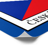 Ceska Republika Poster (Hoek)