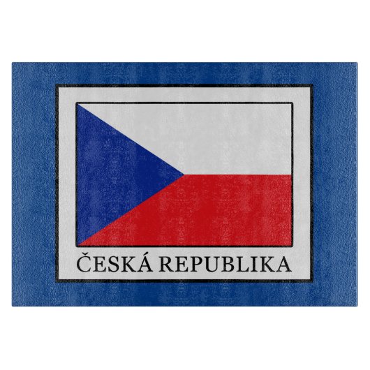 Ceska Republika Snijplank (Voorkant)