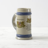 ČESKÁ REPUBLIKA Tsjechië Gepersonaliseerd wapen Bierpul (Voorkant links)