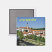Cesky Krumlov koelkastmagneet Magneet (Voorkant / Achterkant)
