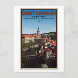 Cesky Krumlov - Vltava Briefkaart