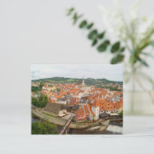 Český Krumlov Zuid-Bohemia Tsjechië Briefkaart (Staand voorkant)