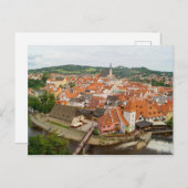 Český Krumlov Zuid-Bohemia Tsjechië Briefkaart (Voorkant / Achterkant)
