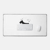 Cesky Terrier Chien - Classes Silhouette de la lun (Clavier et souris)