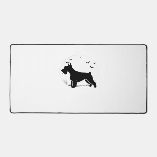 Cesky Terrier Chien - Classes Silhouette de la lun (Recto)