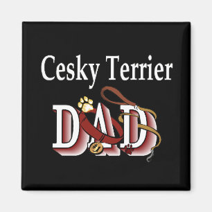 Cesky Terrier DAD Magnet