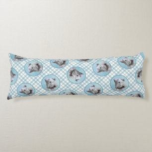 Cesky Terrier Schilderen Schattigee Originele Pet  Lichaamskussen