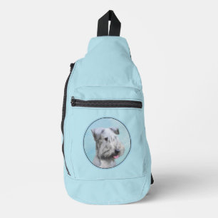 Cesky Terrier Schilderen Schattigee Originele Pet Sling Bag