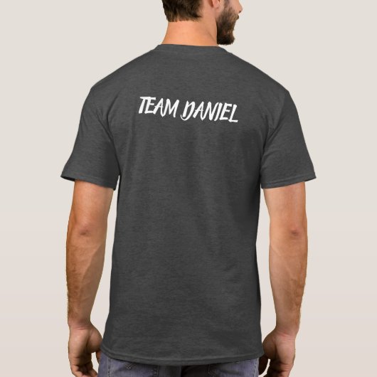 CESSEZ DE M'OBSERVER ! Équipe Daniel de T-shirt (Dos)