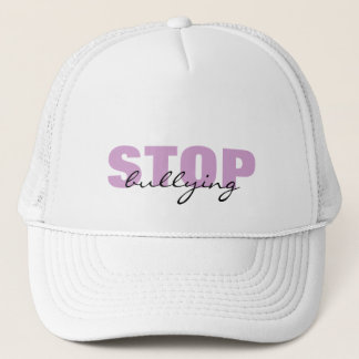 Cessez d'intimider le casquette simple pourpre