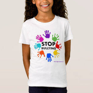 Cessez d'intimider le T-shirt de filles