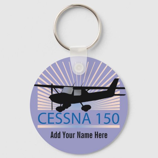 Cessna 150 sleutelhanger (Voorkant)