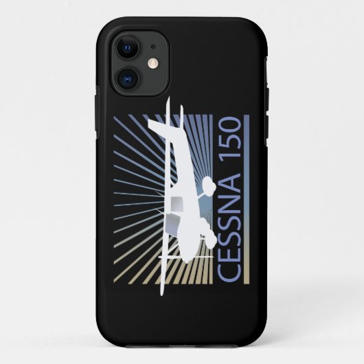 Cessna 150 vliegtuig Case-Mate iPhone case (Achterkant)