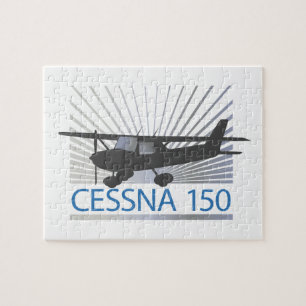 Cessna 150 vliegtuig legpuzzel