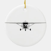 Cessna 152 keramisch ornament (Achterkant)