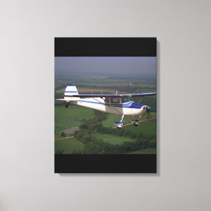 Cessna 170, 1948,_Classic Aviation Canvas Afdruk