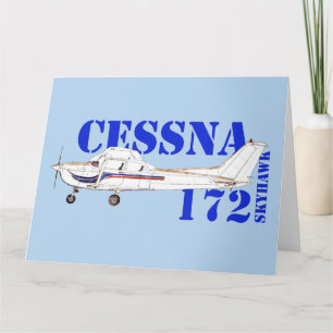 Cessna 172 Skyhawk Vliegtuigontwerp Bedankkaart