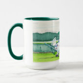 Cessna 182 Pano Mug (Gauche)