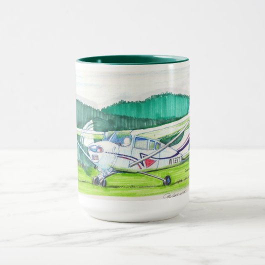 Cessna 182 Pano Mug (Centre)