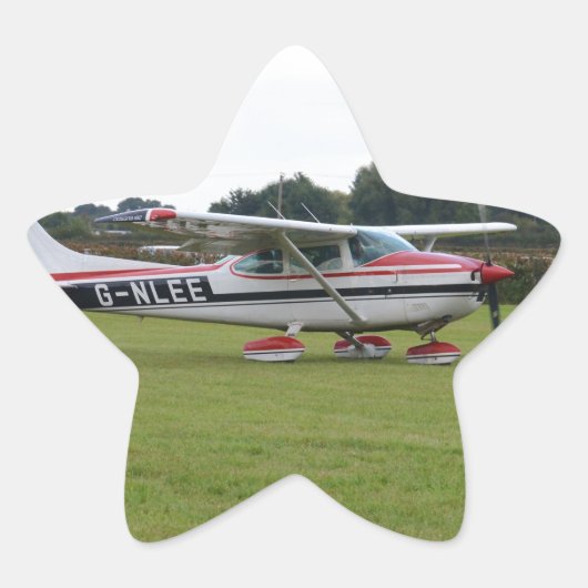 Cessna 182Q Ster Sticker (Voorkant)