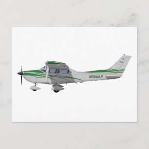Cessna 182T Turbo Skylane II 396396 Briefkaart