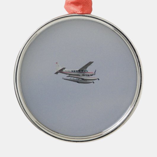 Cessna 208 Caravan Seaplane Metalen Ornament (Voorkant)