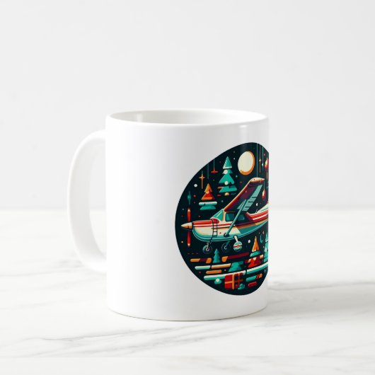 Cessna Christmas Mug (Devant gauche)