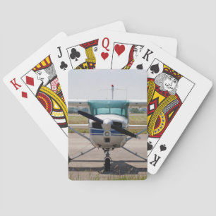 Cessna light vliegtuig pokerkaarten
