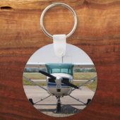 Cessna light vliegtuig sleutelhanger (Voorkant)
