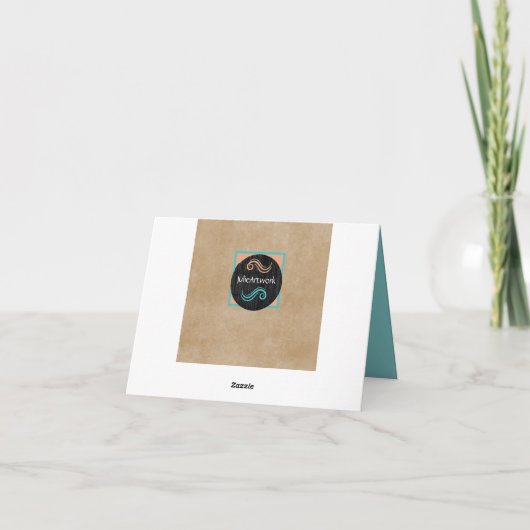 Cessna-vliegtuig - Hartelijk dank Bedankkaart (Achterkant)