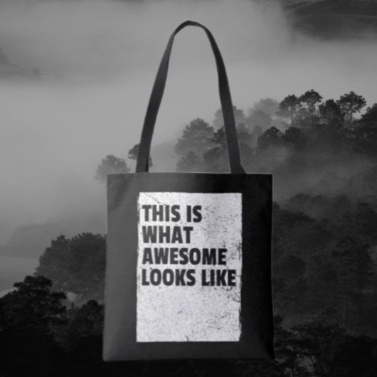C'est à ça que ressemble "Awesome" Sac cabas