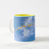 C'est à propos du voyage, Mug (Devant gauche)