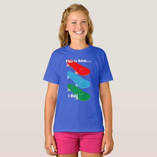 C'est ainsi que je décline le design - T-shirt bas (Devant entier)