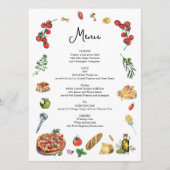 C'est Amore carte de menu Pâtes Pizza (Devant)