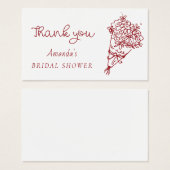 C'est Amore Fête des mariées Merci (Devant & derrière)