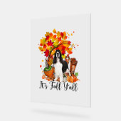 C'est automne Y'all Springer Spaniel Dog Halloween (Angle)