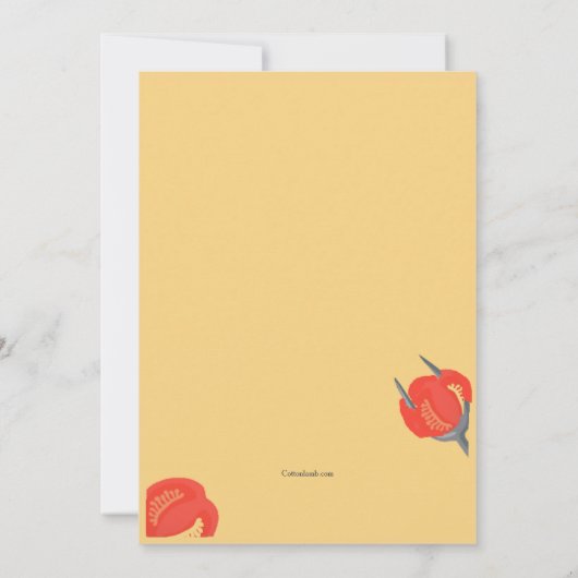 C'est BBQ Time Invitation (Dos)