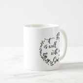 C'Est Bien Avec Ma Mug De Café Âme (Devant droit)