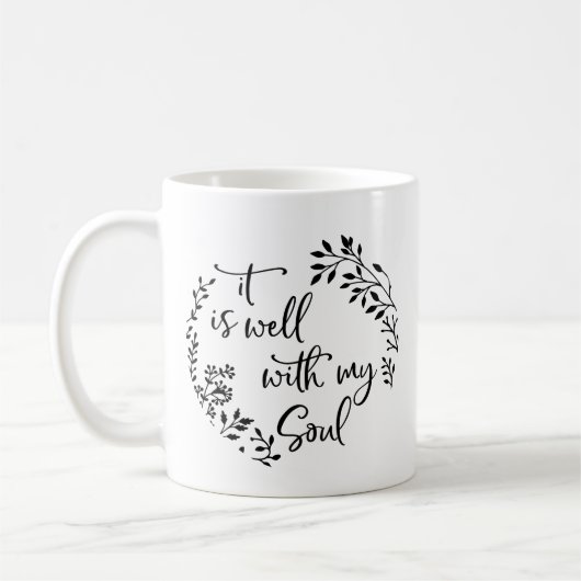 C'Est Bien Avec Ma Mug De Café Âme (Gauche)