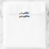 C'est bien avec mon autocollant à âme (Sac)