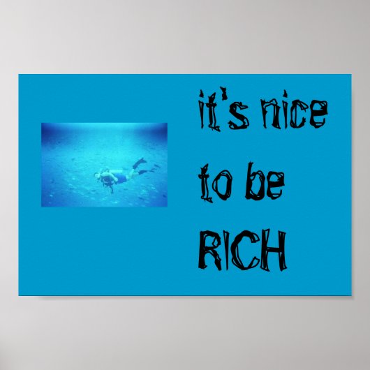 C'est bien d'être une affiche RICH (Devant)