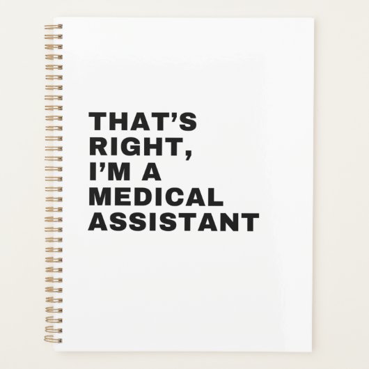 C'EST BIEN JE SUIS UNE ASSISTANTE MÉDICALE (Devant)